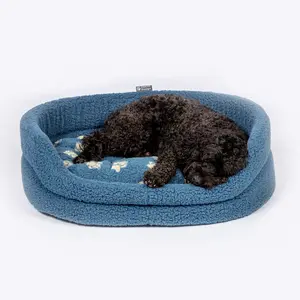 Fleece Pet Bed 25cm H x 55cm W x 76cm D