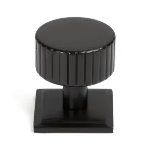 From The Anvil Aged Bronze Judd Cabinet Knob - 32mm (Square)