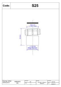 McAlpine S25 1.25" Solvent Weld BSP Coupling