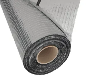 Thermal Insulation Vapour Barrier Strotex Membrane Heat Reflector Aluminium Foil - 1.5x10m