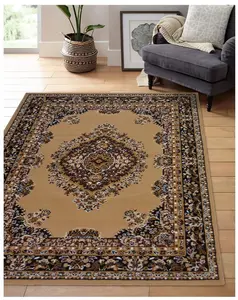 Maestro Collection Traditional Design Rug in Brown  4470 B55