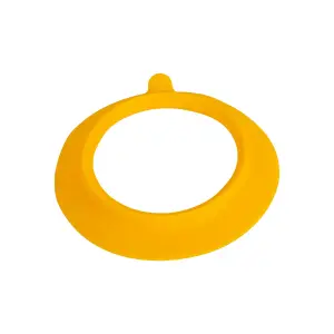 Tiny Dining - Children's Bamboo Bowl Suction Cup - Yellow