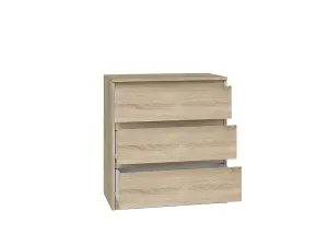 M3 Malwa Chest of Drawers Sonoma Oak