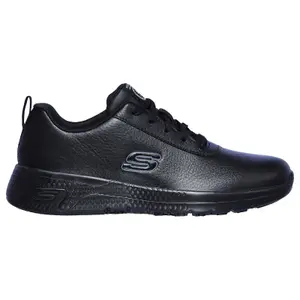 Skechers Marsing Gmina Slip Resistant Occupational Shoe Black