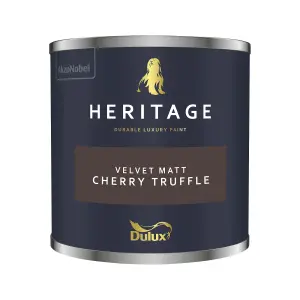 Dulux Heritage Velvet Matt - 125ml Tester Pot - Cherry Truffle