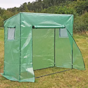 HI Greenhouse 200x77x169/148 cm Green