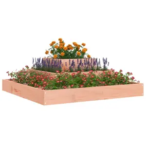 Berkfield Planter 80x80x27 cm Solid Wood Douglas