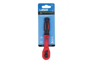 Laser Tools 8415 VDE Insulated Ratchet 1/4"D 45 Tooth