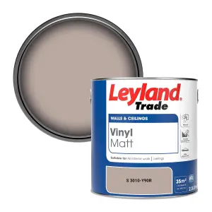 Leyland Trade Vinyl Matt Walls & Ceilings Emulsion Paint (S 3010-Y90R) 2.5L