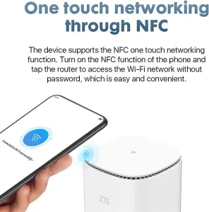 ZTE MC888 Ultra Qualcomm SDX62 Chipset Unlocked 5G Wi-Fi Home Router