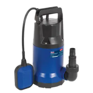 Sealey 230V Submersible Water Pump Automatic 208 Litres/min Blue/Black WPC235A