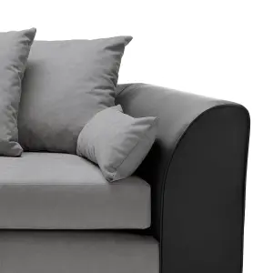 Dylan Corner Sofa Left Facing in Cool Grey