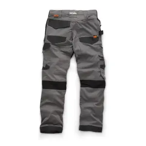 Scruffs Trade Work Trousers With Holster Pockets Graphite Grey - Size 40L