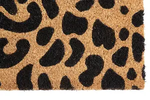 Maison by Premier Leopard Print Coir Doormat