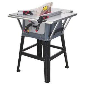 Sealey 230V 254mm Table Saw Includes Quick Lock Rip-Fence 1500W Motor TS10P