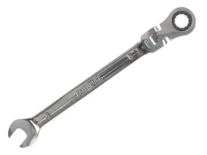 Faithfull SJW6109 Ratchet Combination Spanner Flex Head CV 9mm FAISPARAT9