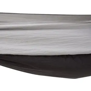 Black High Quality Outdoor Nylon Hammock 270x140cm