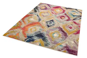 Multicolored Modern Abstract Rug for Living Room, Bedroom, Dining Room - 200cm X 300cm