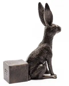 Drove Of Hares Plant Pot Feet - Set of 3 - Moongazing, Sitting and Vigilant Hares