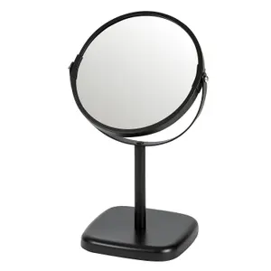 Showerdrape Capri Black 2x Magnifying Vanity Mirror