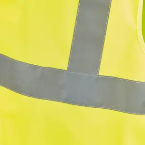 Site Rushton Yellow Hi-vis waistcoat, Large/X Large