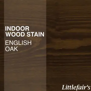 Littlefair's - Indoor Wood Stain - English Oak - 500ml