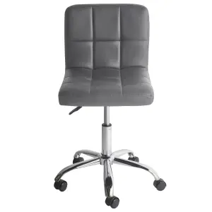 Office Chair Light Grey MARION