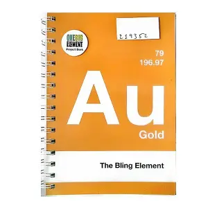 Onebig Element Printed Wirebound Notebook Orange/White (One Size)