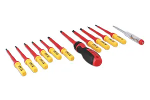 Laser Tools 7939 13pc VDE 1000V Insulated Screwdriver Set