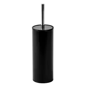 Showerdrape Nexus Black Toilet Brush & Holder