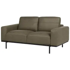 2 Seater Fabric Sofa Green SOVIK