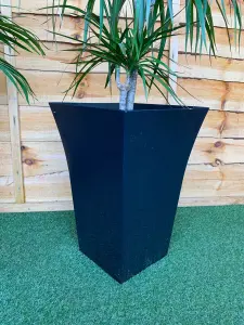 Large Black Milano 10101801202 Upright Planter