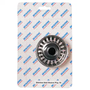 McAlpine CARD-53 Stainless Steel Strainer Plug - BSKTOP