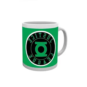 Justice League Green Lantern Mug White/Green/Black (One Size)