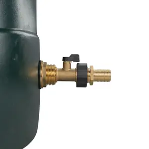 Water Butt Replacement Tap BRASS Metal Lever UK Bib Outlet Barb Quick Hosepipes  Brass Valve 3/4 BARB 1"