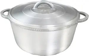 Buckingham Grounded Aluminium Dutch Oven Pot Casserole Dish  28 cm / 6 Litre