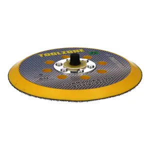 6" Dual Action Hook + Loop DA Orbital Backing Pad Sander Sanding 5 Pack