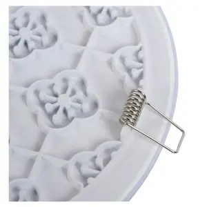 Lucide Ceres-Led Modern Flush Ceiling Light Bathroom 21.5cm- LED Dim. - 1x30W 3000K - IP44 - White