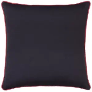 Wylder Glorine Velvet Piped Polyester Filled Cushion