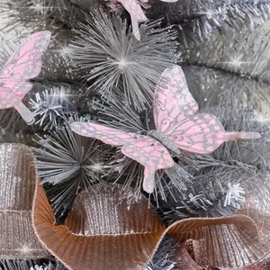 3 Piece Glitter Butterfly Pick Set (Set of 3)