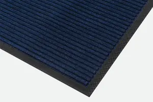 Brushway Entrance Mat 90 x 120cm Blue