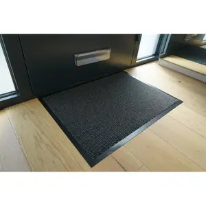 Aarib Door Mat Anthracite / Rectangle 40cm x 60cm