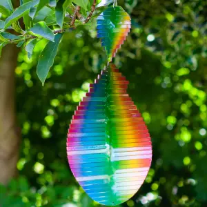 Flamboya Rainbow wave Wind spinner 45cm