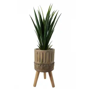 Large Planters Plant Pots Zandi Roman fibreglass composite 40cm x 21.5cm Botanik