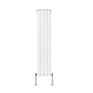 Right Radiators 1600x272 mm Vertical Double Flat Panel Designer Radiator White