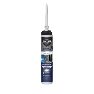 Volden Quick dry Translucent Silicone-based Bathroom & kitchen Sanitary sealant, 200ml