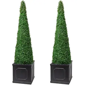 Artificial Topiary Cone Tree 140cm The XL Buxus Obelisk