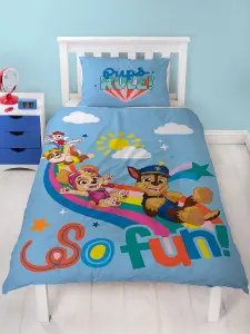 Paw Patrol Cool Single Duvet Cover and Pillowcase Set