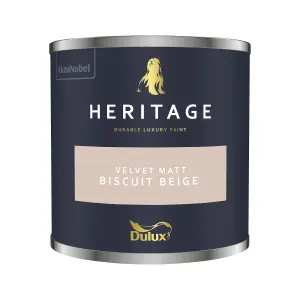 Dulux Heritage Velvet Matt - 125ml Tester Pot - Biscuit Beige