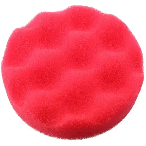 75mm 3" Ultra Soft Final Finishing Mop Sponge for Buffing Polishing Hook + Loop